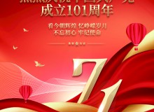 热烈庆祝中国共产党成立101周年