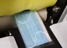 资质厂家口罩全自动包装机生产现场